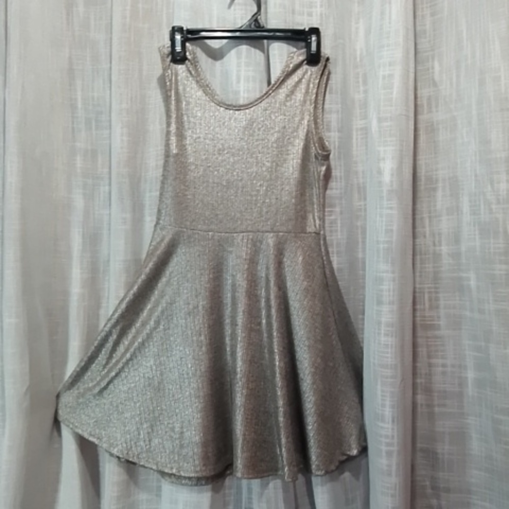 Girls sliver dress